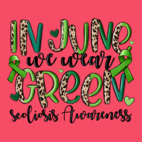 In June We Wear Green Scoliosis Awareness Premium Sweatshirt | Teevron