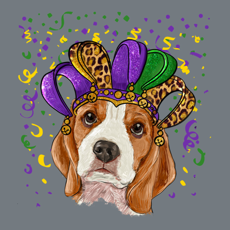 Mardi Gras Beagle Heavyweight Sweatshirt by RanaPortraitStore | Teevron