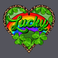 Lucky Heart With Leopard Vintage Hoodie | Teevron