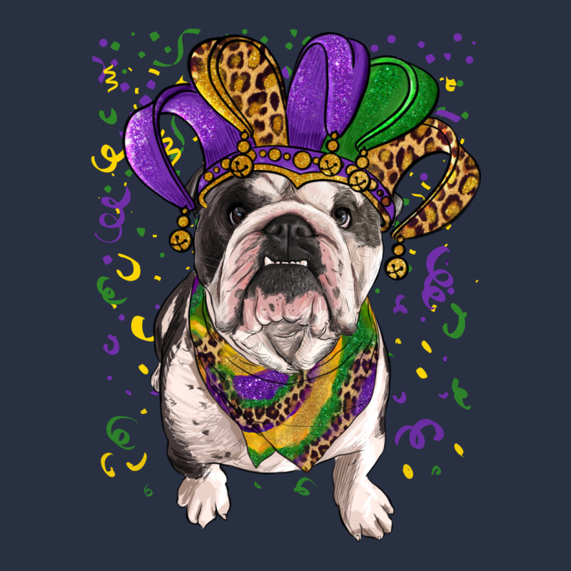 Mardi Gras Hat  English Bulldog Heavyweight Sweatshirt by RanaPortraitStore | Teevron