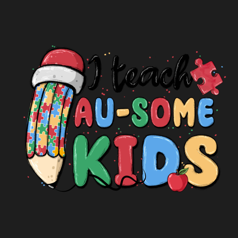 I Teac Au Some Kids Heavyweight Hoodie by MaliasSmallBusiness | Teevron