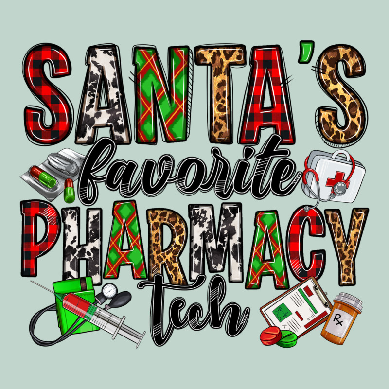 Santa's Favorite Pharmacy Tech Zipper Hoodie by Jasminsmagicworld | Teevron