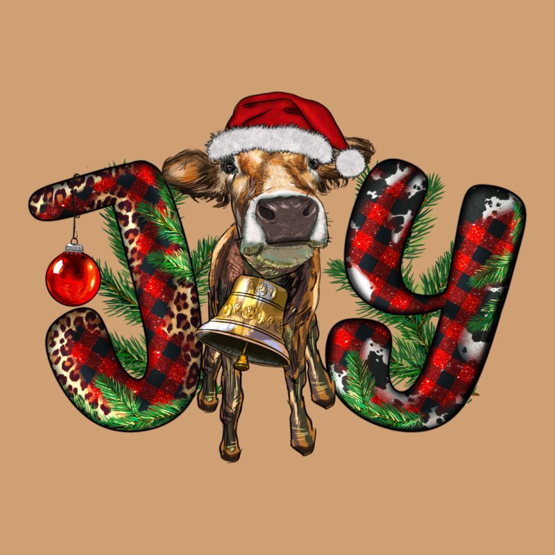 Christmas Joy With Heifer Vintage Tee by RanaPortraitStore | Teevron