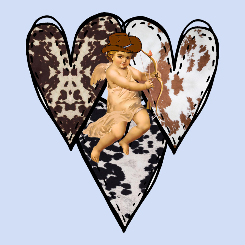 Country Cupid Valentine Cowhide Heart Urban Hoodie by Bettercallsaul | Teevron