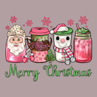 Pink  Merry Christmas Coffee Vintage Hoodie | Teevron
