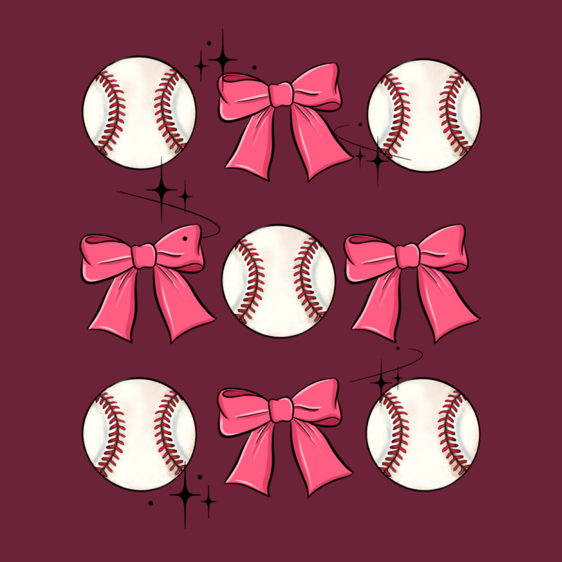 Baseball Coquette Bow Long Sleeve Tee by JahusDesignShop | Teevron