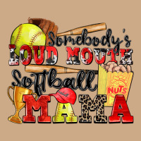 Somebody's Loud Mouth Softball Mama Vintage Hoodie | Teevron