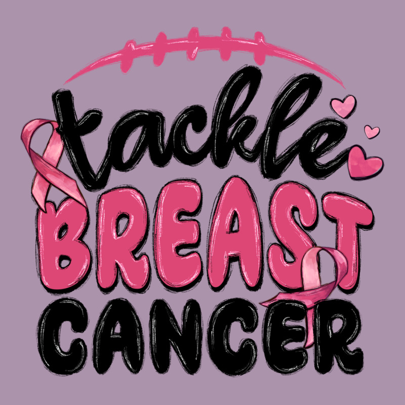 Tackle Breast Cancer Heavyweight Hoodie by MaliasSmallBusiness | Teevron