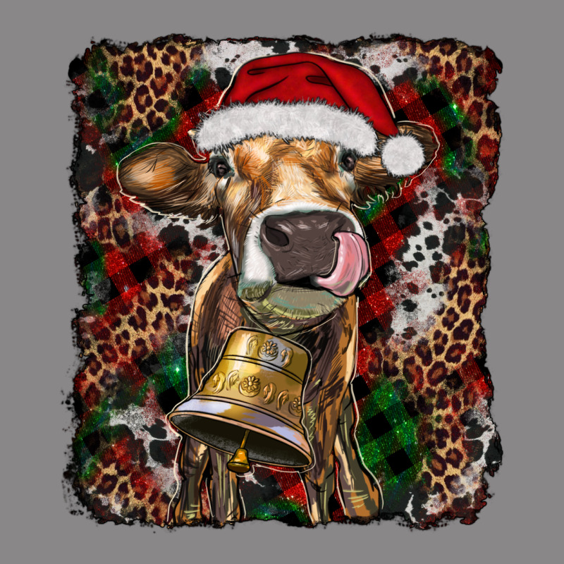 Christmas Heifer With Leoard And Cowhide Vintage Tee by RanaPortraitStore | Teevron
