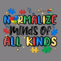 Normalize Minds Of All Kinds Heavyweight Hoodie | Teevron