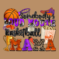 Somebody's Loud Mouth Basketball Mama Vintage Hoodie | Teevron
