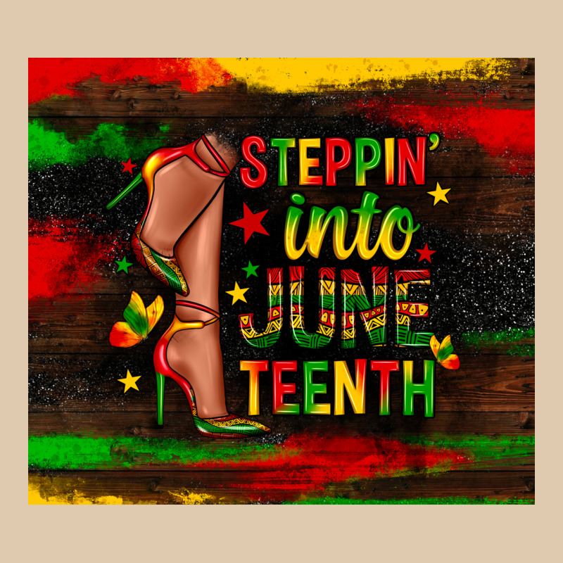 Steppin Into Juneteenth Heavyweight Sweatshirt by Zillion Design Studio | Teevron