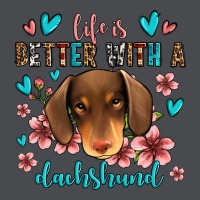 Life Is Better With A Dachshund Zipper Hoodie | Teevron