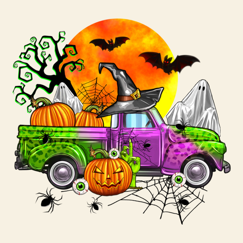 Halloween Farm Truck Vintage Tee by Zillion Design Studio | Teevron