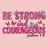 Be Strong And Courageous Urban Heavy Tee | Teevron