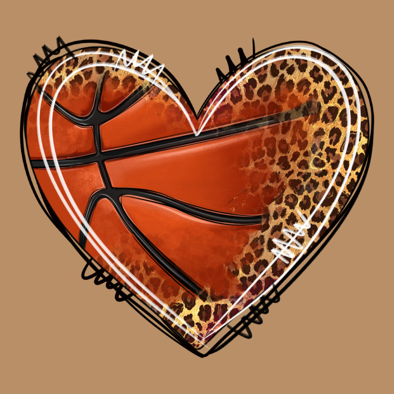 Basketball Heart Vintage Hoodie by texasbilliewilder | Teevron