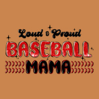 Loud And Proud Baseball Mama Heavyweight Hoodie | Teevron