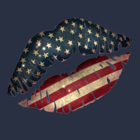 Vintage American Flag Lips Urban Hoodie | Teevron