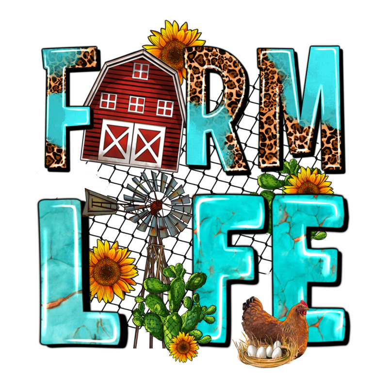 Farm Life Ladies Tee by AdoDesignShop | Teevron