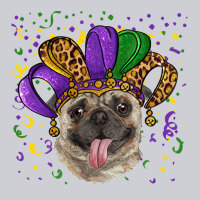 Mardi Gras Hat Pug Heavyweight Sweatshirt | Teevron