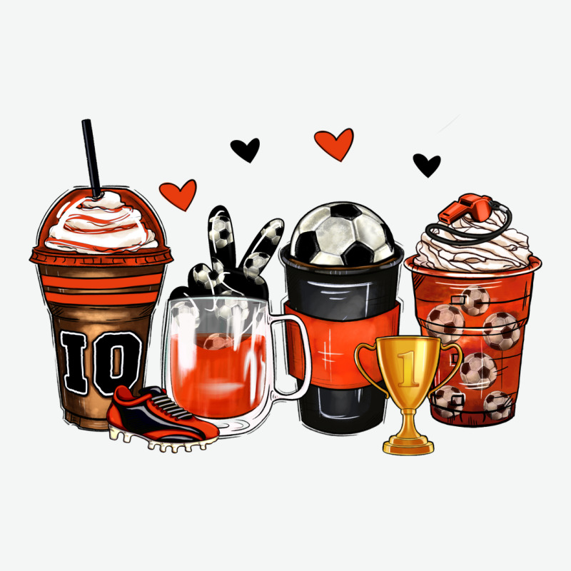 Soccer Coffee Cups Urban Heavy Tee by Zillion Design Studio | Teevron