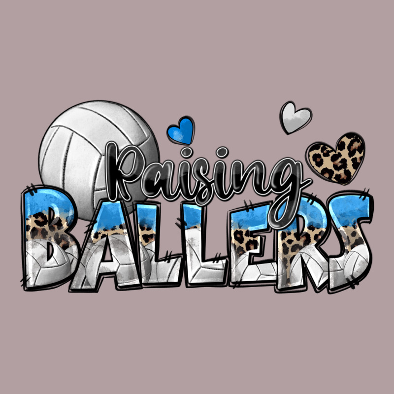 Raising Ballers Volleyball Vintage Hoodie by Zillion Design Studio | Teevron