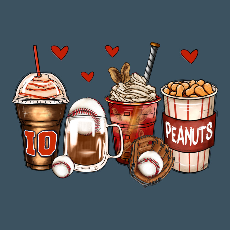 Baseball Coffee Cups Urban Heavy Tee by Zillion Design Studio | Teevron