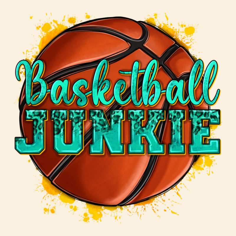 Basketball Junkie Vintage Hoodie by texasbilliewilder | Teevron
