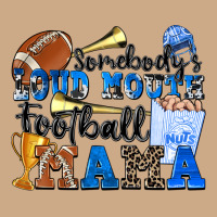 Somebody's Loud Mouth Football Mama Vintage Hoodie | Teevron