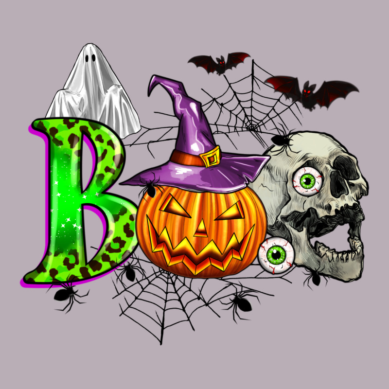 Boo Halloween Vintage Tee by Zillion Design Studio | Teevron