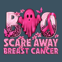Boo Scare Away Breast Cancer Urban Heavy Tee | Teevron