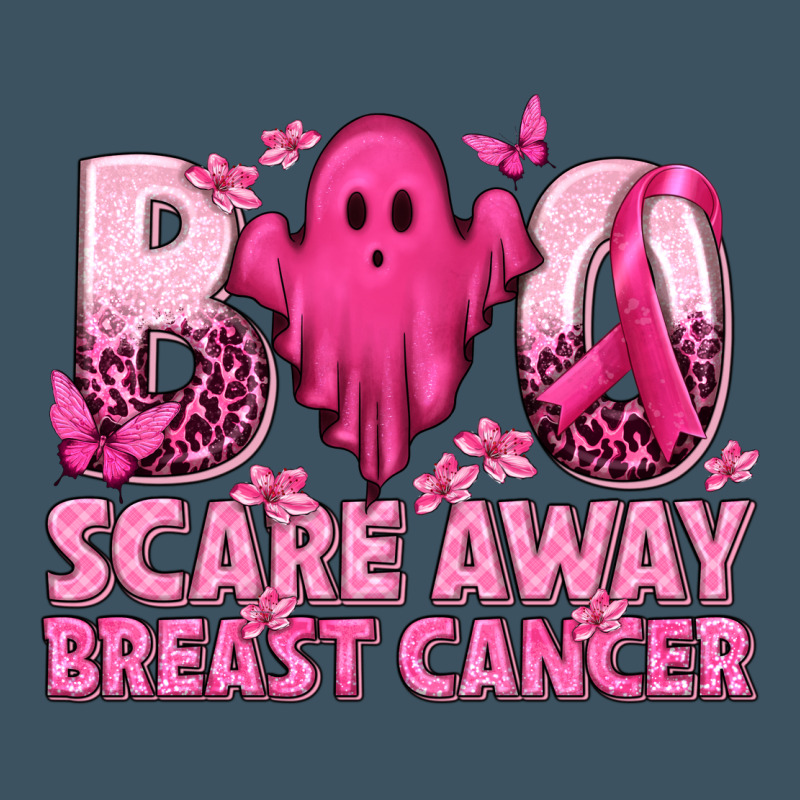 Boo Scare Away Breast Cancer Urban Heavy Tee by texasbilliewilder | Teevron