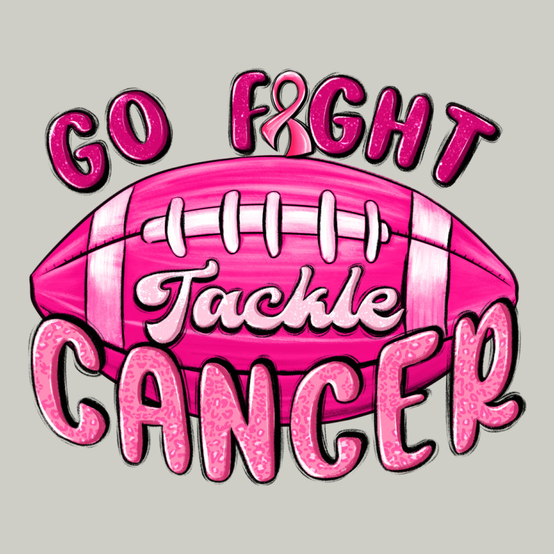 Go Fight Tackle Cancer Heavyweight Hoodie by MaliasSmallBusiness | Teevron