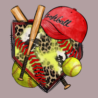 Softball Home Plate Vintage Hoodie | Teevron