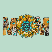 Western Mom With Gemstone And Sunflower Premium Hoodie | Teevron