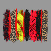 Softball Brushstroke Vintage Hoodie | Teevron