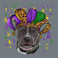 Mardi Gras Pitbull Heavyweight Sweatshirt | Teevron