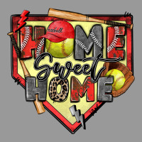 Home Sweet Home Softball Vintage Hoodie | Teevron