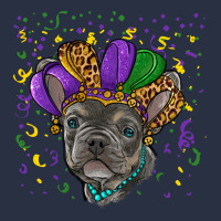Mardi Gras French Bulldog Heavyweight Sweatshirt | Teevron