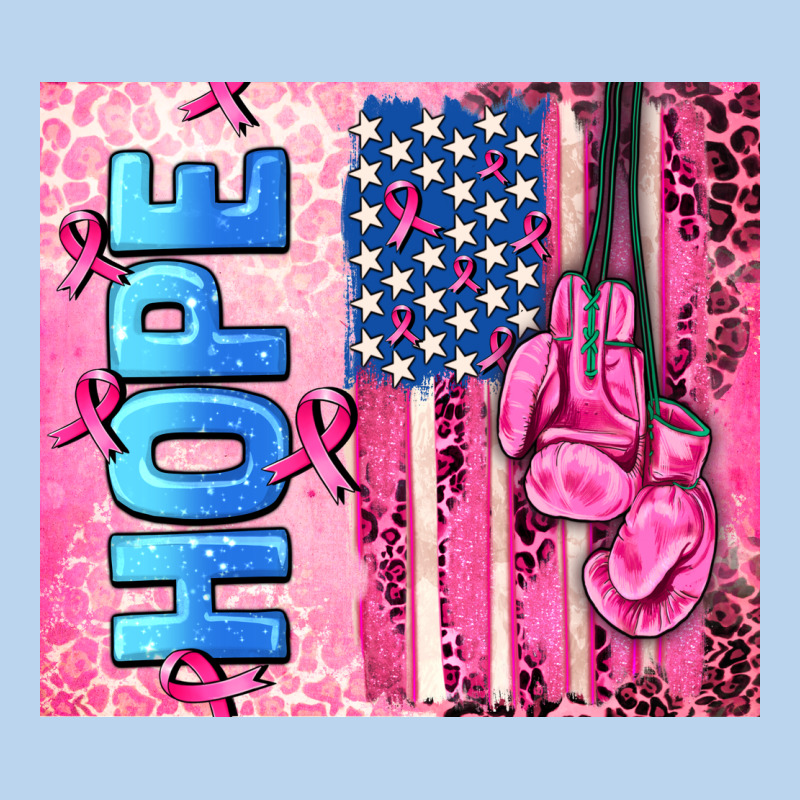 Hope  Breast Cancer And American Flag Classic Tee by AdoDesignShop | Teevron