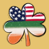 St Patricks Day Shamrock American Flag Premium Sweatshirt | Teevron