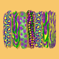 Mardi Gras Brush Stroke Vintage Hoodie | Teevron