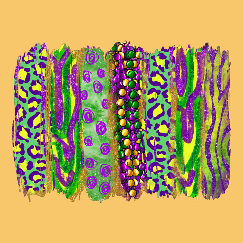Mardi Gras Brush Stroke Vintage Hoodie by RanaPortraitStore | Teevron