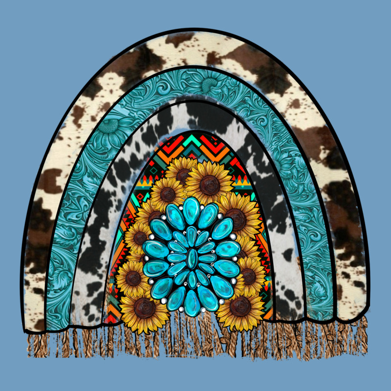 Rainbow Sunflower Gemstone Urban Heavy Tee by RanaPortraitStore | Teevron