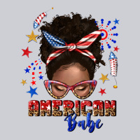 American Babe Afro Messy Bun Heavyweight Sweatshirt | Teevron