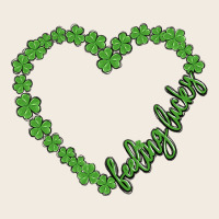 Shamrock Heart Felling Lucky Premium Sweatshirt | Teevron
