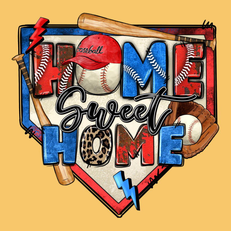 Home Sweet Home Baseball Vintage Hoodie by Zillion Design Studio | Teevron
