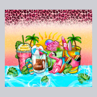 Beach Summer Coffee Cups Heavyweight Sweatshirt | Teevron