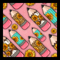 Western Pencil Seamless Pattern Zipper Hoodie | Teevron