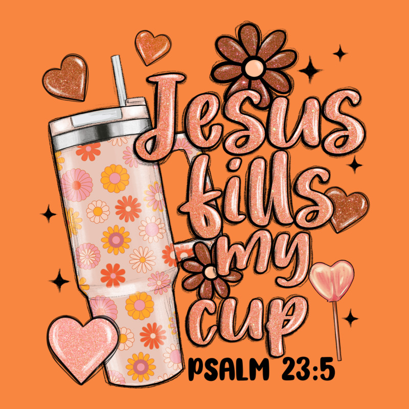 Valentine Jesus Fills My Cup Premium Sweatshirt by MaliasSmallBusiness | Teevron